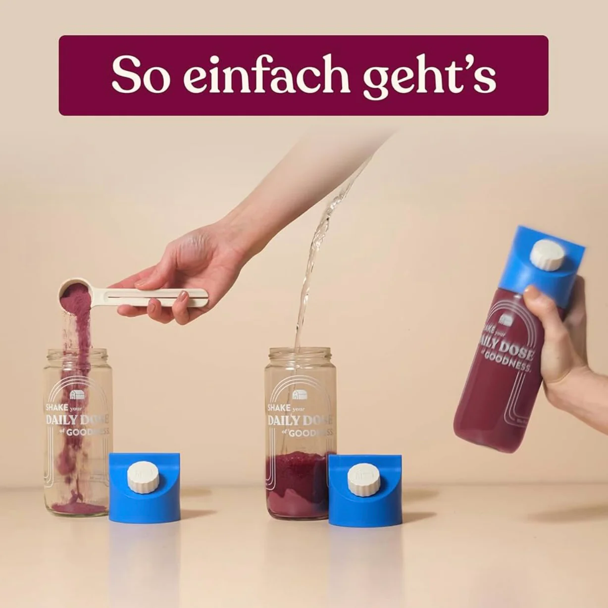 BlueFarm Ever Shot - wie bleibst du jung? - Very Berry, 300g - Image 5