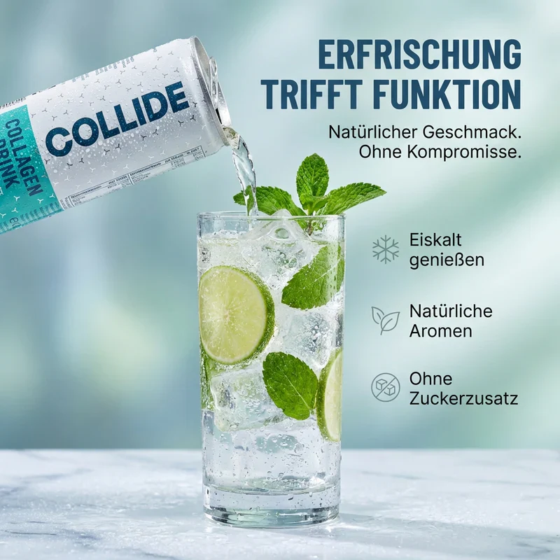 Collide Collagen Drink Minze-Limette, 250ml - Image 5