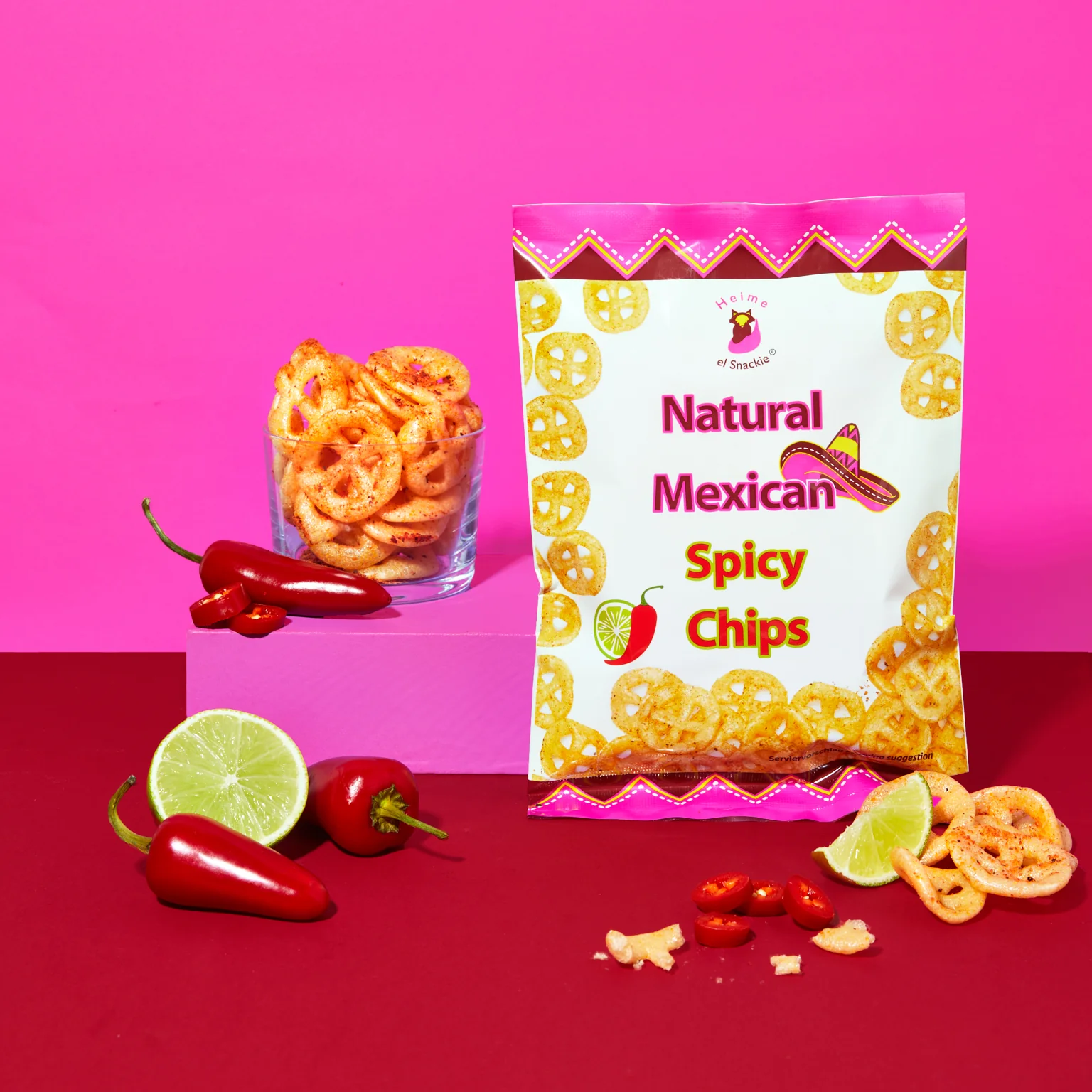 el Snackie Natural Mexican Spicy Chips - Image 2