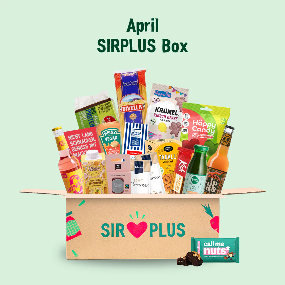 SIRPLUS Box April als Probe