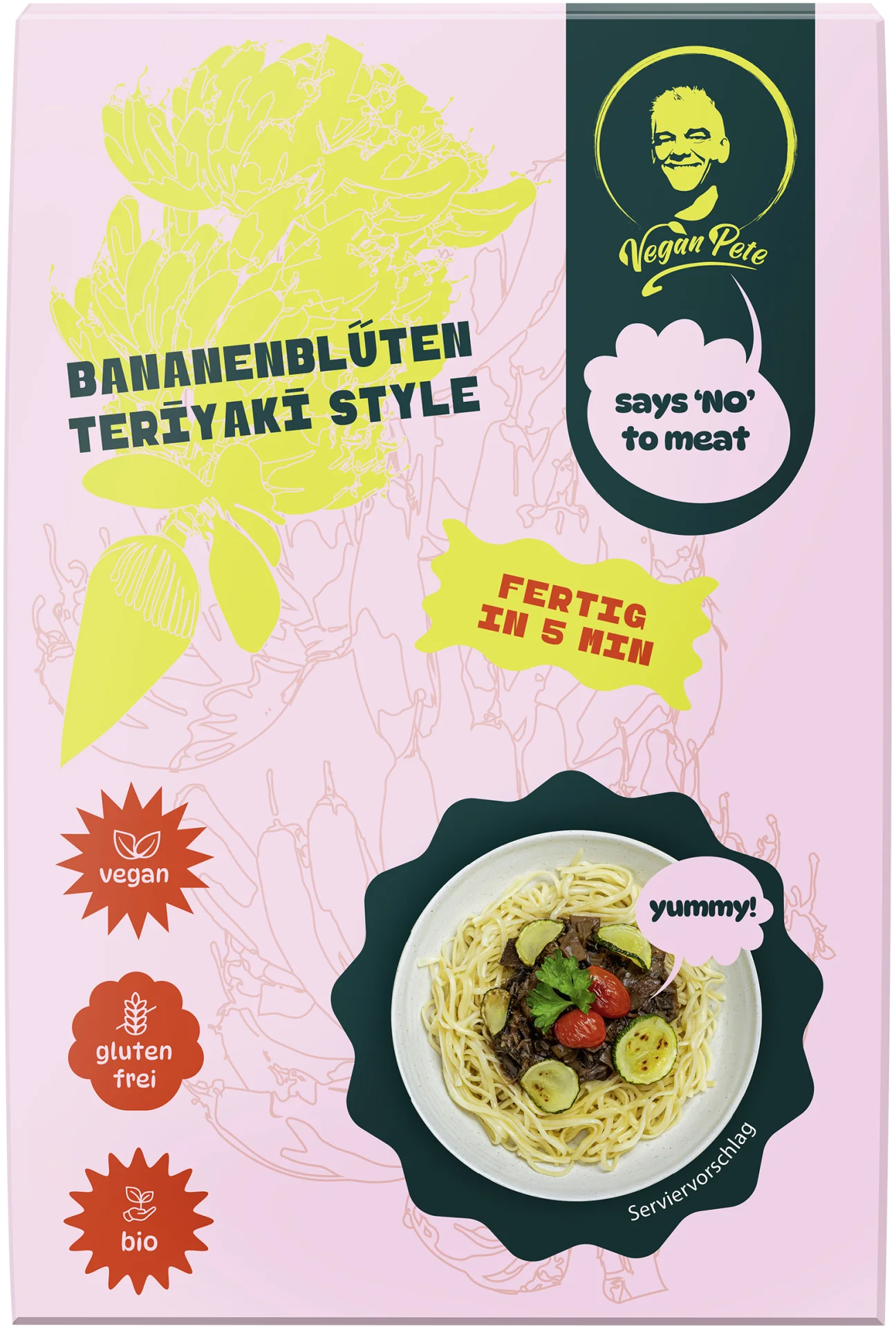 Vegan Pete Bananenblüten Teriyaki Style, 250g